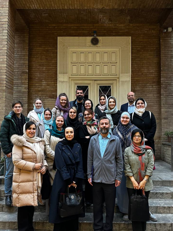 Advanced courses on Islamic Calligraphy and Art took place in Iran