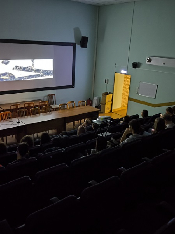 Film screening about Iranian Art for iranian studies students of the Moscow State Linguistic University