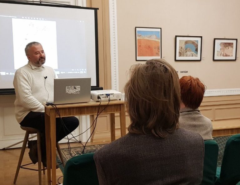 T.K. Koraev delivered a lecture “Persian language as a language of world history: a Mongol era (XIII-XV centuries) at the Russian State Library