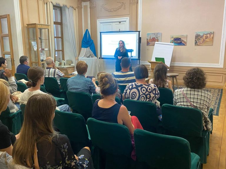 A.Yu. Belenko delivered a lecture on Muslim Law at the Russian State Library