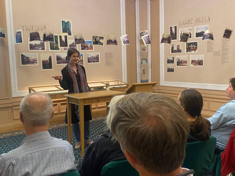 A.Gromova delivered the lecture “Ancient heritage in the Mass Culture of the Contemporary Iran”